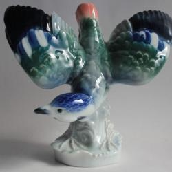 Oiseau porcelaine Karl Ens Volkstedt Allemagne