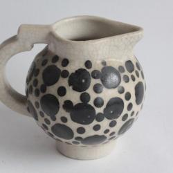 Pot à crème céramique Lucien BRISDOUX Art déco