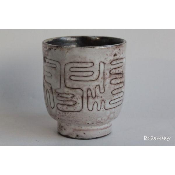 Jean RIVIER & Juliette DEREL Vase cramique maille