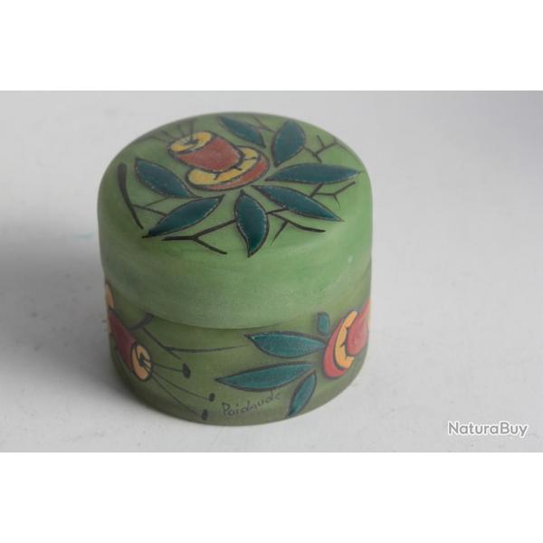 Boite verre maill Poidaude Art dco