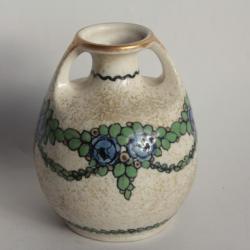 Vase céramique Ernst Wahliss Amphora Vienne Autriche