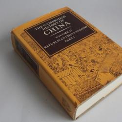 Livre The Cambridge history of China vol 12 1er édition 1983