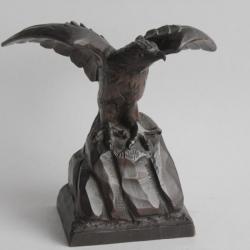 Aigle bois sculpté Art populaire Suisse Forêt Noire