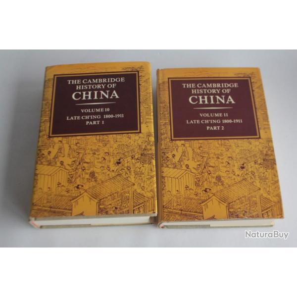 Livre The Cambridge history of China vol 10-11 1er dition 1978