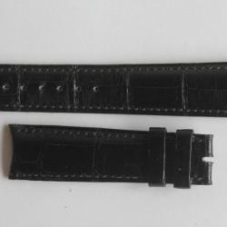 FRANCK MULLER Bracelet montre croco noir 18 mm