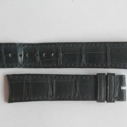 FRANCK MULLER Bracelet montre croco bleu marine 18 mm