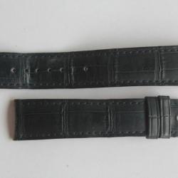 FRANCK MULLER Bracelet montre croco bleu marine 18 mm