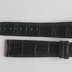 FRANCK MULLER Bracelet montre croco bleu marine 19 mm