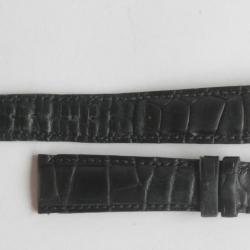 CHOPARD Bracelet pour montre croco noir 18 mm