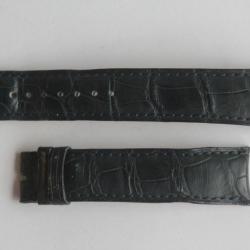 FRANCK MULLER Bracelet montre croco bleu marine 18 mm