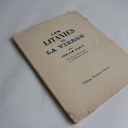 Livre Les litanies de la vierge Armand godoy 1934