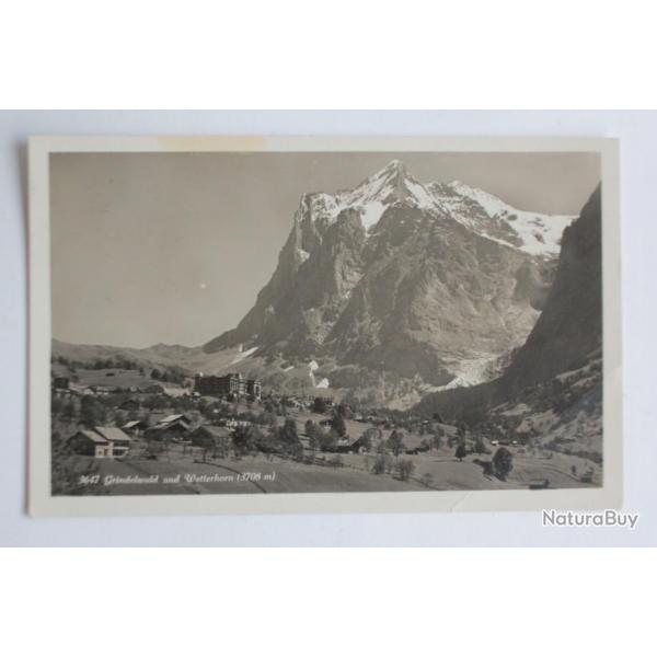 CPA Suisse Grindelwald und wetterhorn