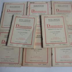 8 Revue musicale indépendante Dissonances R.Aloys Mooser 1940