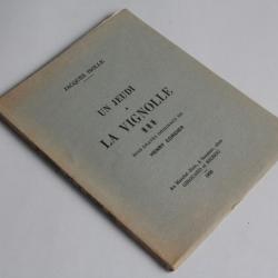 Livre Un jeudi a la Vignolle Jacques Isolle 1928