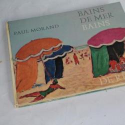 Livre Bains de mer Bains de rêve Paul Morand 1960 EO