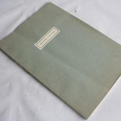 Livre Elegie I/X Albius Tibullus lied des Friedens 1942