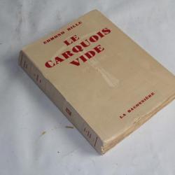 Livre Le Carquois vide Edmond Bille dédicacé par l'auteur EO 1939
