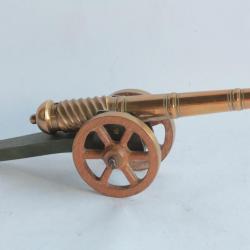 Canon miniature bronze