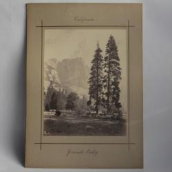 Photographie California Yosemite Valley El Capitan papier salé