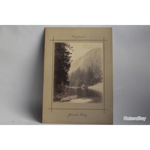 Photographie California Yosemite Valley Verna lake papier sal