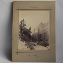 Photographie California Yosemite Valley papier salé