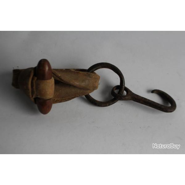 Ancien crochet Art populaire Paysan