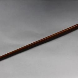 Ancienne canne bois de cerf chien bouledogue