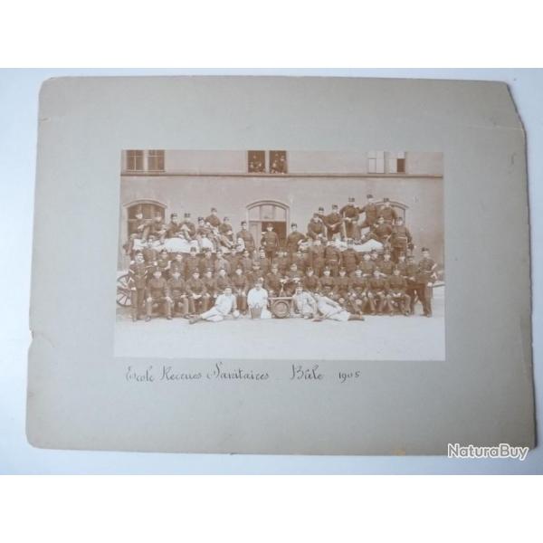 Photo cole Recrues Sanitaires Ble 1905