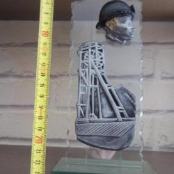 objet collection vintage hommage aux travailleurs de fond Nord Pas de Calais