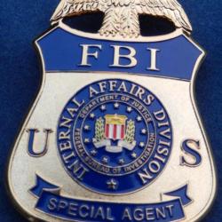 Insigne FBI IA neuf.