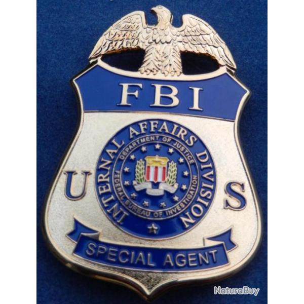 Insigne FBI IA neuf.