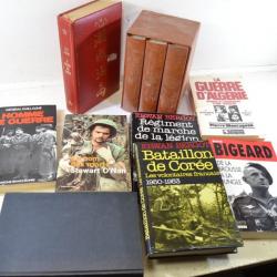 Lot livres sur la Deuxième Guerre Mondiale, Indochine Algérie. WW2