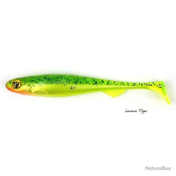 Leurre Souple Fox Rage Slick Shad 13cm 13cm Lemon Tiger