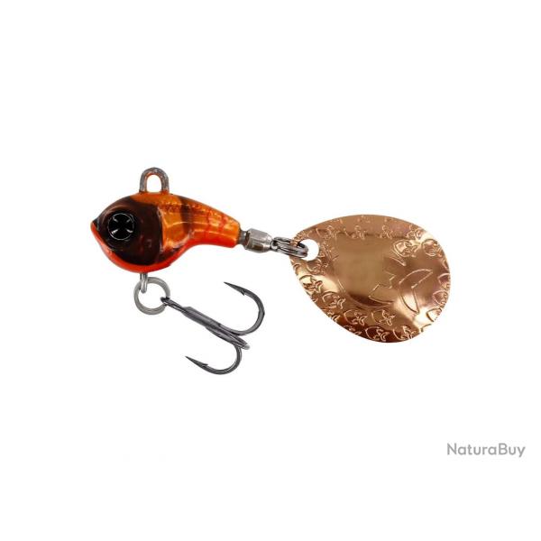 Leurre Westin DropBite Tungsten Spin Tail Jig 9g 9g Fire Craw 1,8cm