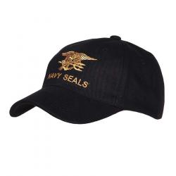 Casquette Baseball Navy Seals (Couleur Noir)