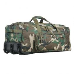 Sac commando trolley  136L (Couleur Camouflage Woodland)