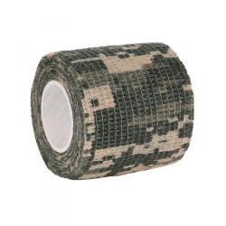 Bande extensible en rouleau 4,5 m x 5 cm (Couleur Camouflage ACU)