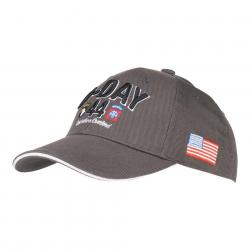 Casquette Baseball D-Day Normandie (Couleur Gris)