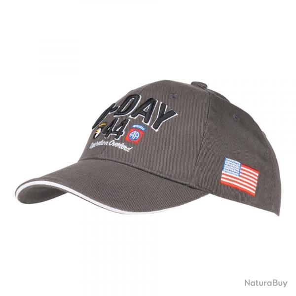 Casquette Baseball D-Day Normandie (Couleur Gris)