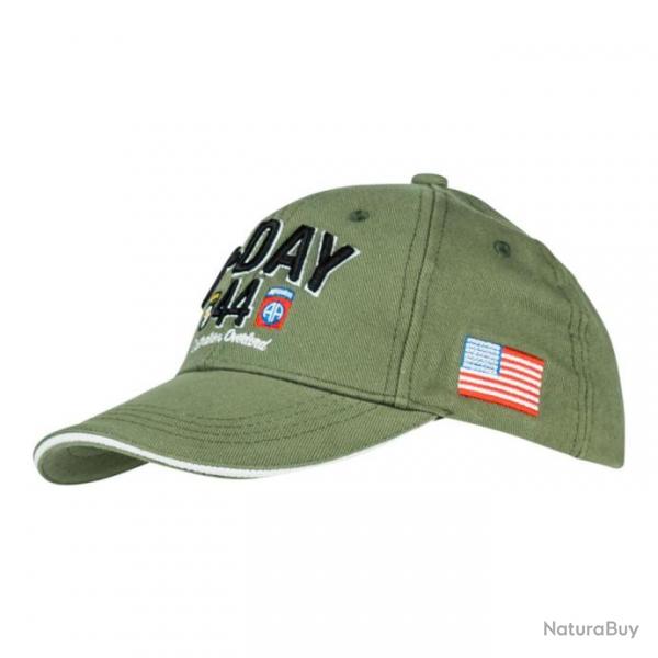 Casquette Baseball D-Day Normandie (Couleur Kaki)