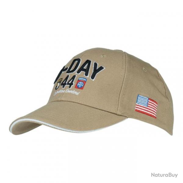 Casquette Baseball D-Day Normandie (Couleur Sable)