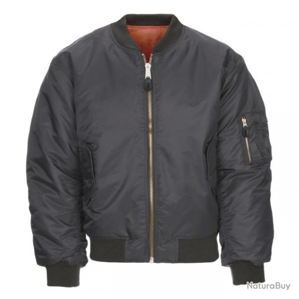 Bombers Aviateur MA1 gris mtallis