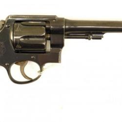 Revolver smith wesson hand ejector 2em model calibre 455 webley