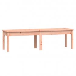 Banc de jardin meuble de patio d'extérieur terrasse à 2 places 159,5 x 44 x 45 cm bois massif de do