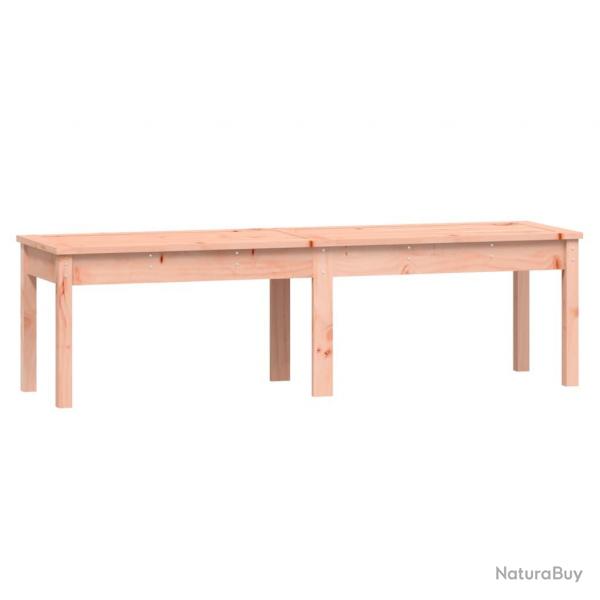 Banc de jardin meuble de patio d'extrieur terrasse  2 places 159,5 x 44 x 45 cm bois massif de do