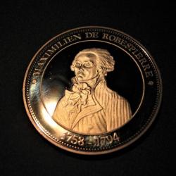 medaille "revolution française " M.Robespierre 1758-1794