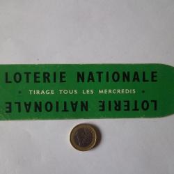 Collection Marque-Page ...Vintage Loterie Nationale