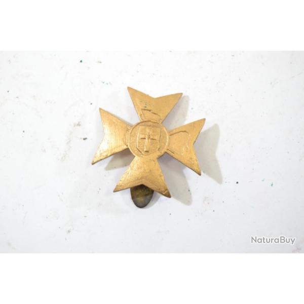 Insigne badge croix de ACJF Association Catholique de la Jeunesse Franaise. France WW2