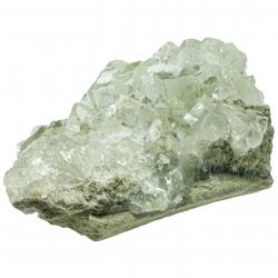 Fluorite verte cristallisée sur matrice silico-calcaire - 117 grammes