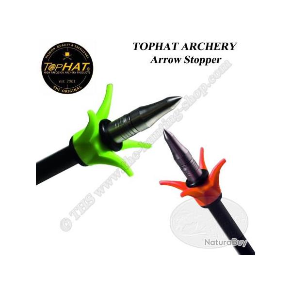 TOPHAT ARCHERY 6 Arrow Stopper Entrave en plastique pour l'entrainement, la billebaude ou la chasse 